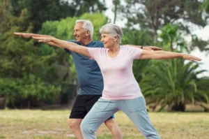 Active exercise for boosting metabolism in people over 50